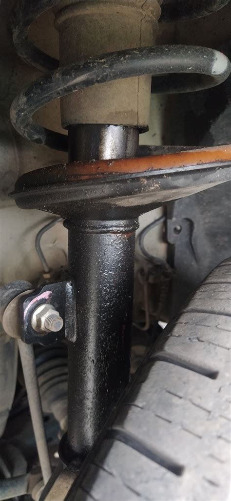 61. Потекла передняя стойка. — Renault Duster (1G), 2 л, 2017 года ...