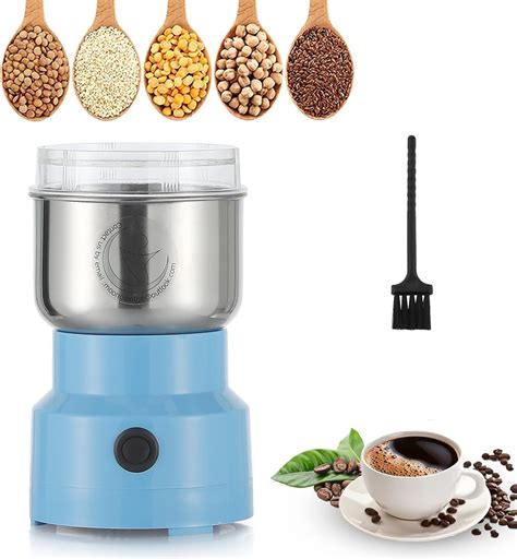 Moongiantgo Mini Spice Coffee Grinder Electric 10s Fast Grinding