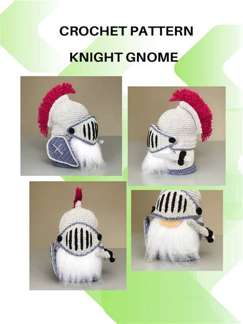 Knight | PDF | Crochet | Yarn