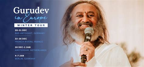 Gurudev in Europe | The Art Of Living