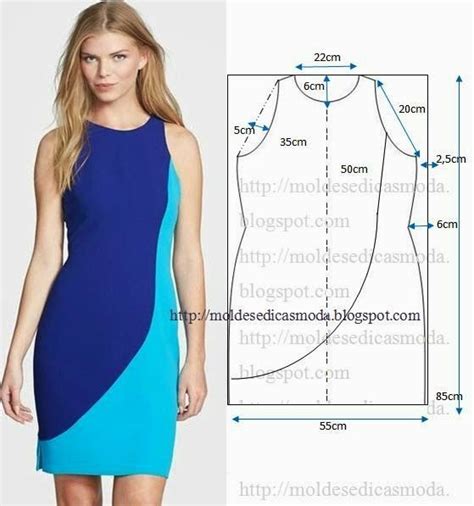 Vestido F Cil De Fazer Moldes Moda Por Medida Dress Sewing