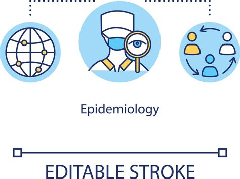 Epidemiology Concept Icon 3038314 Vector Art At Vecteezy