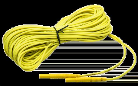 Test Lead 20 M CAT III 1000V CAT IV 600V Banana Plugs Yellow