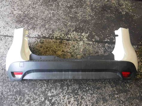 Renault Scenic Mk3 2009 2016 Rear Bumper White Teqnc Store Renault