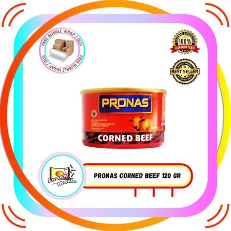 Jual Pronas Corned Beef Gr Kornet Sapi Kaleng Shopee Indonesia