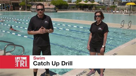 Triathlon The Catch Up Swim Drill Youtube