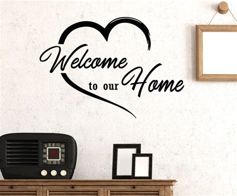 Sticker Design Vi Presenta Wall Stickers Adesivi Murali Welcome Home