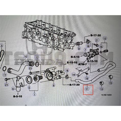 Honda Jazz Gk5t5acity Gm6t9a Center Water Hosethermostat Housing