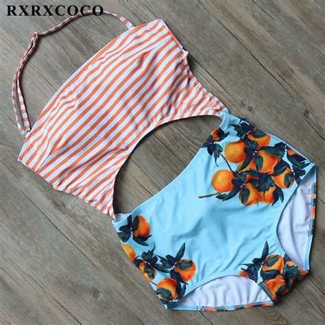 Buy Rxrxcoco One Piece Swimwear Women Hollow Sexy