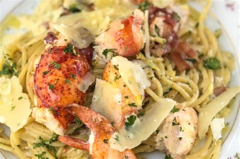 Creamy Lobster Pasta with Bacon | The East Coast Kitchen