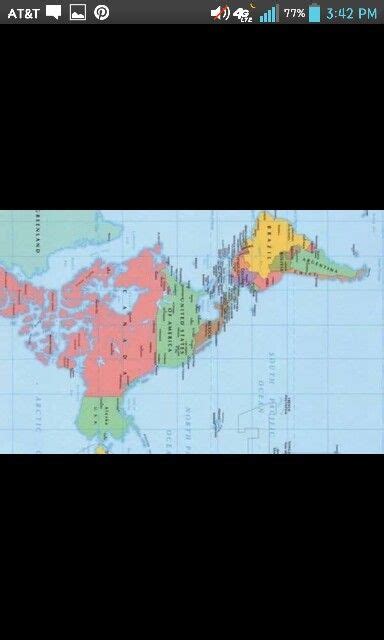 North America Map Duck Dannie Elisabeth