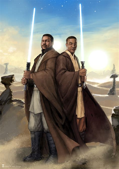 Commission Jedi Knights By Soniamatas On Deviantart Star Wars