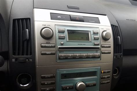 Toyota Corolla Verso 2004 2009 Aftermarket Radio Upgrade