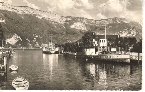 DS Mont Blanc Raddampfer Lac D Annecy Hafen Schiff Kaufen Auf Ricardo