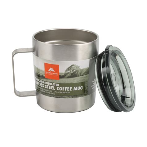 Ozark Trail Double Wall Vacuum Sealed Stainless Steel Coffee Mug 12 Oz