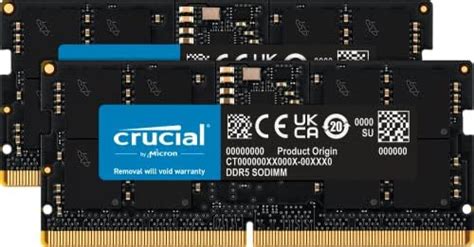 Crucial RAM 16GB DDR5 5600MHz Laptop-Speicher CT16G56C46S5: Amazon.de ...