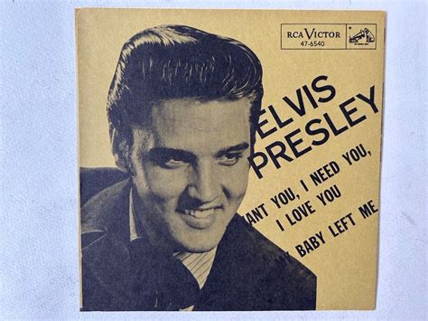 Yahooオークション Elvis Presley 1956 Us Original Rca Victor 47