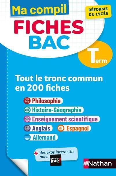 Fiches Bac L Int Grale Du Tronc Commun Tle Bac On Apple Books Hot Sex