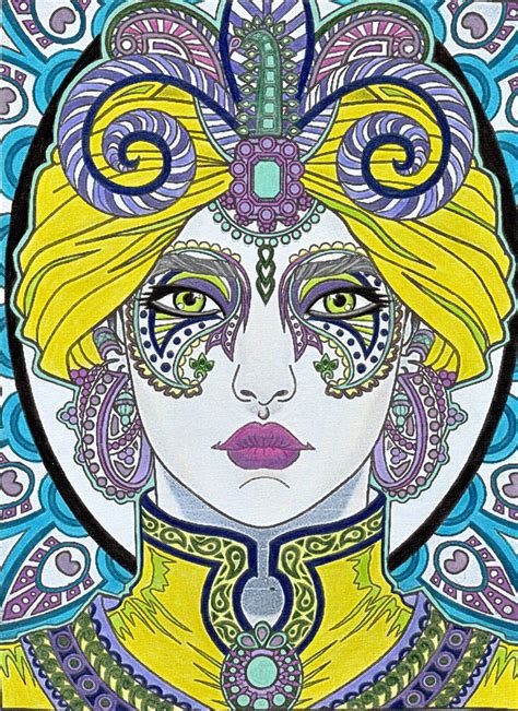 Pin By Sylvia Roy On Coloriages Femmes Art Diary Doodle