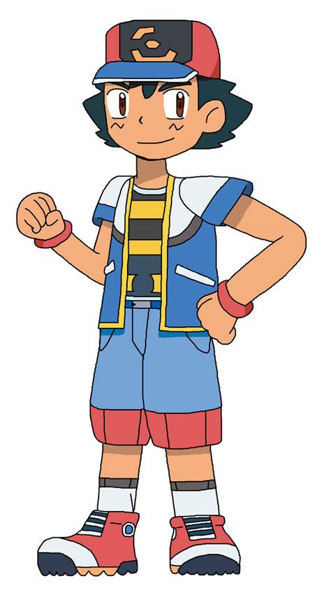 Ash Ketchum My New Anime Arc Concept Design By Ericgl1996 On Deviantart