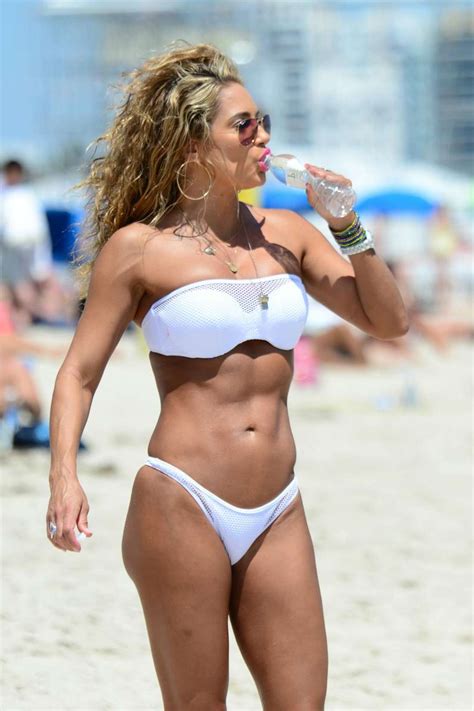 Jennifer Nicole Lee Bikini Candids In Miami Gotceleb