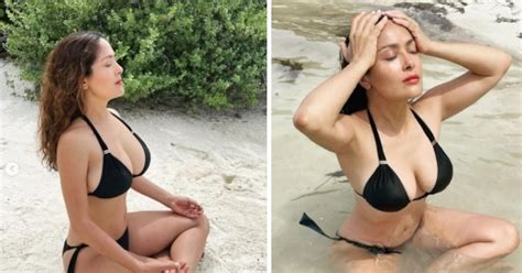 Salma Hayek se sinceró sobre las fotos en bikini que comparte en Instagram Es liberador Infobae