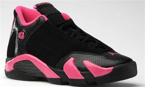 Air Jordan XIV Retro Girls - Black/Desert Pink - Official Images | Sole Collector