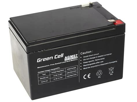Купить Green Cell AGM аккумулятор 12В 12Ач - Аккумуляторы -: отзывы ...