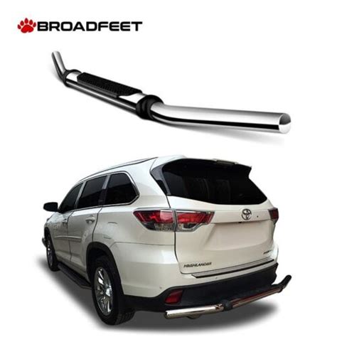 Rear Back Bumper Guard Protector With Step Pad For Toyota Highlander