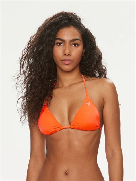 Guess Góra od bikini E4GJ00 MC044 Pomarańczowy Modivo pl