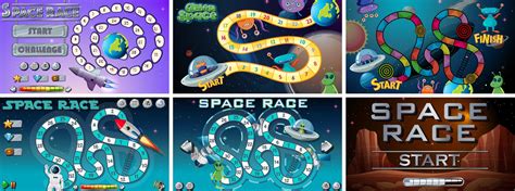 Set of Space Games and Activities 696145 Vector Art at Vecteezy