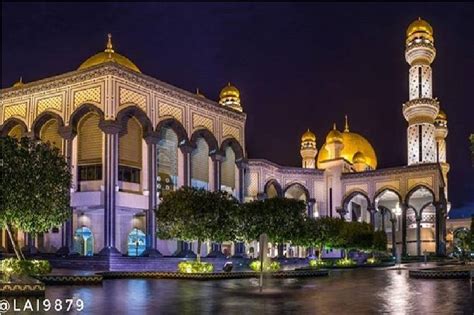 Brunei City Night Lights & Jerudong Park Playground Bandar Seri Begawan