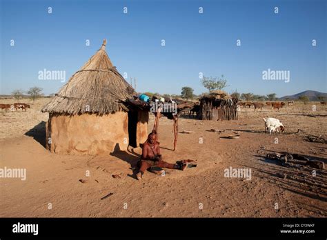 Himba tribe in Namibia Stock Photo - Alamy