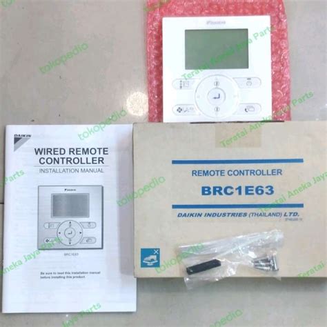 Jual Remote Ac Daikin Wired Tipe Brc E Original Di Seller Eudora