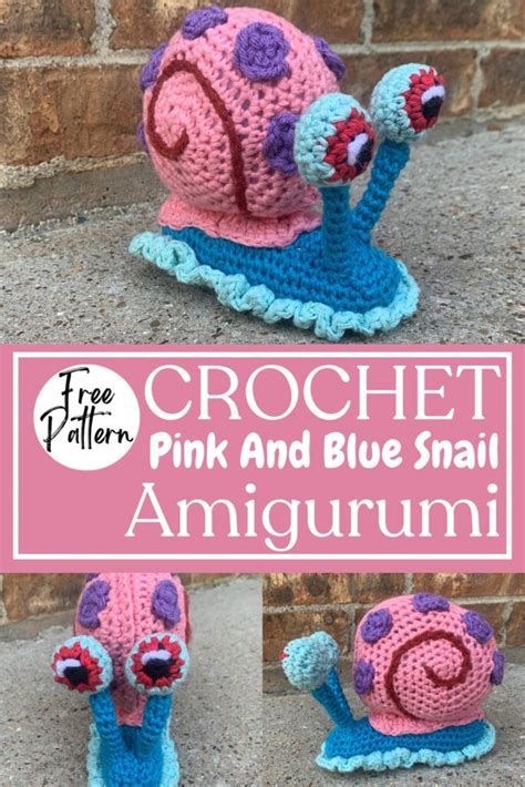 Free Crochet Snail Patterns For Lazy Cuteness Lovers