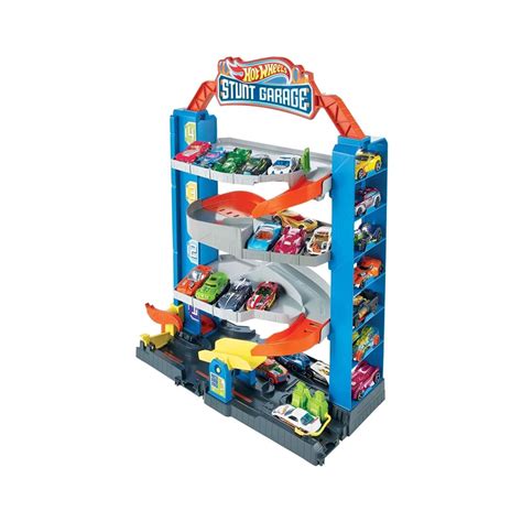 JUGUETE MATTEL HOT WHEELS CITY STUNT GARAGE