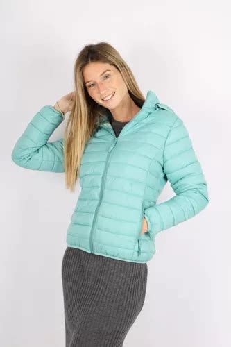 Campera Tipo Uniqlo Ultraliviana Importada Dama Simil Pluma En Venta En