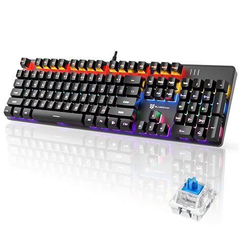Top-Rated lememogo 104-Key Mechanical Gaming Keyboard Review - Electronikz