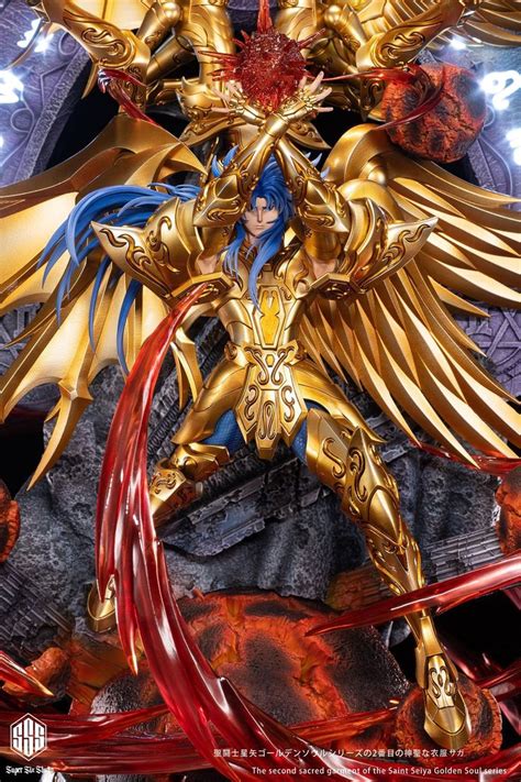 Saint Seiya Gold Saint Series Gemini Saga Statue Super Six Studio