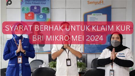 Ternyata Debitur Dengan Syarat Ini Berhak Untuk Klaim KUR BRI Mikro Mei