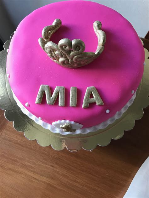 Torta Corona De Princesa Tiakaty Cl