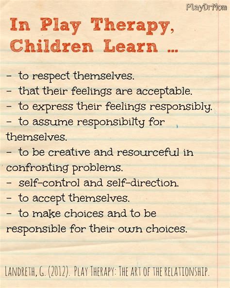 WHAT CHILDREN LEARN IN PLAY THERAPY Maybe you’re a parent thinking about giving play therapy a ...