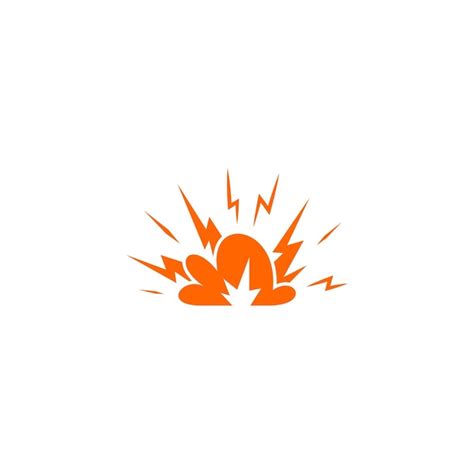 Premium Vector Set Element Explosion Vector Flash