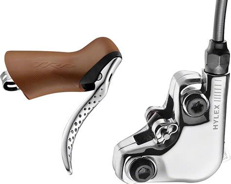 Trp Hylex Rs Disc Brake And Lever Rear Hydraulic Flat Mount Silver