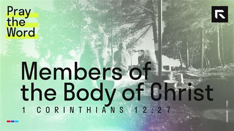 Members Of The Body Of Christ 1 Corinthians 12 27 Radical