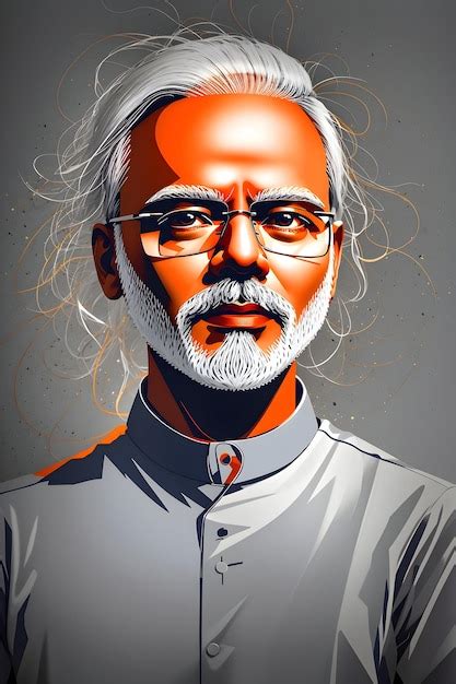 Premium AI Image | Narendra Modi biography Prime Minister of India Modi ...