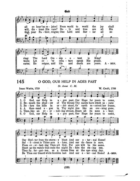 American Lutheran Hymnal The Lord Is King Lift Up Thy Voice