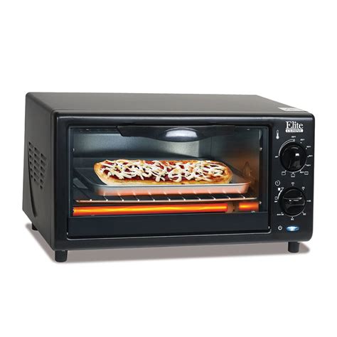 Elite By Maxi Matic Cuisine 4 Slice Oven Broiler Toaster Oven And Reviews Wayfair