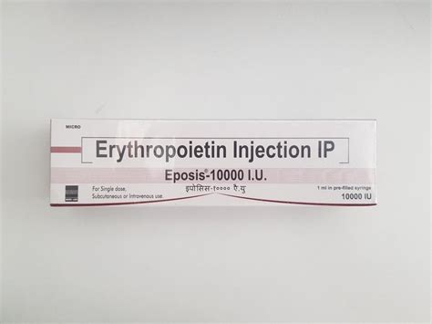 Micro Labs Eposis Iu Injection Ml In Prefilled Syringe