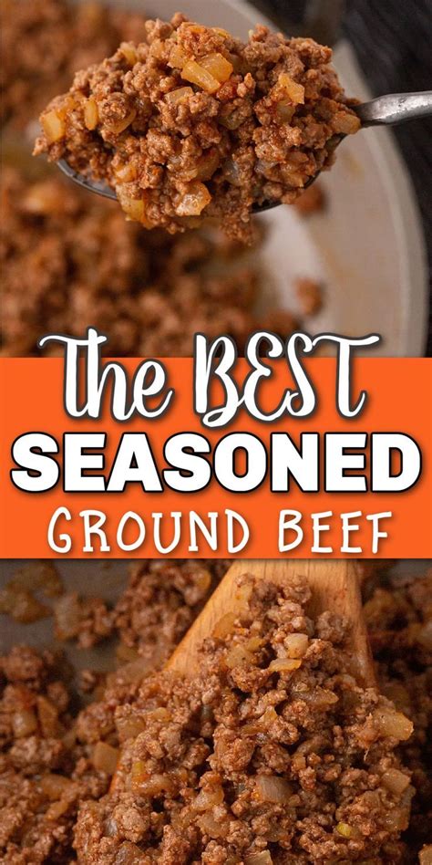 Seasoned Ground Beef Recipe Recipe Seasoned Ground Beef Recipe